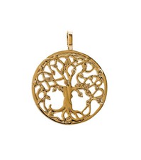 PENDENTIF médaille arbre de