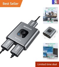 Commutateur HDMI Aluminium 4K