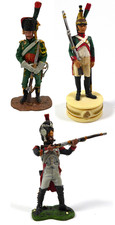 Lot de 3 Soldats de Plomb