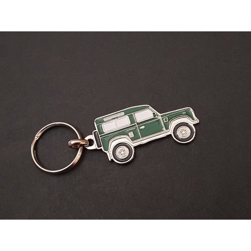 Porte clés profil land rover - land,