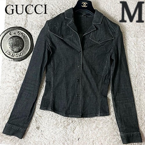 Veste chemise jean gucci - chemise,