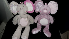 Lot 2 doudou peluche