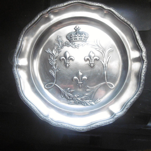 Assiette etain art - assiette, gr