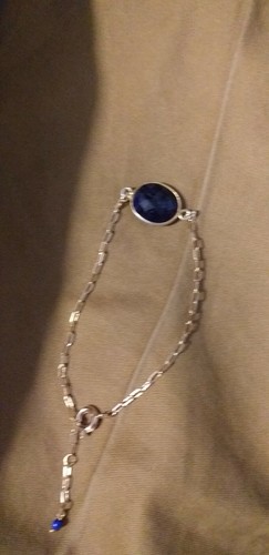 Bracelet plaqué pierres - plaqué, or