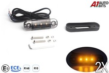 12V 24V Orange Ambré LED