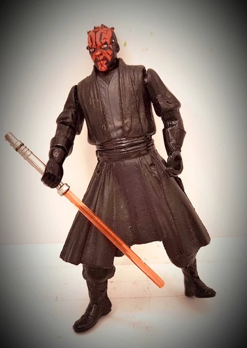 Star wars deluxe darth maul - star,