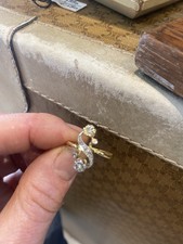 RARE Bague Ancienne art-déco