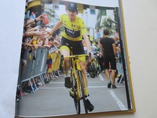 CYCLISME COUPURE LIVRE EC138 Geraint THOMAS MAILLOT JAUNE SKY