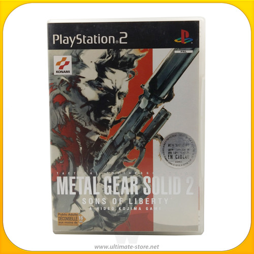 Jeu ps2 metal gear - gear, solid
