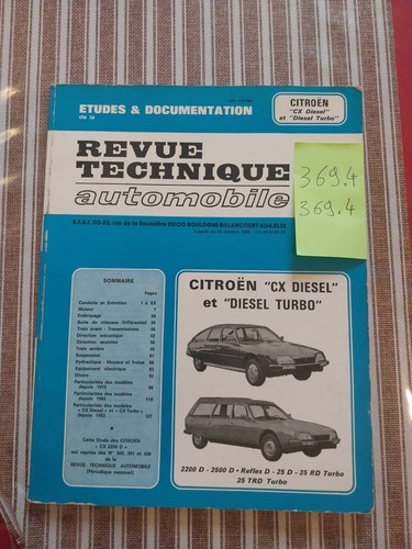 Revue technique citroen - revue,