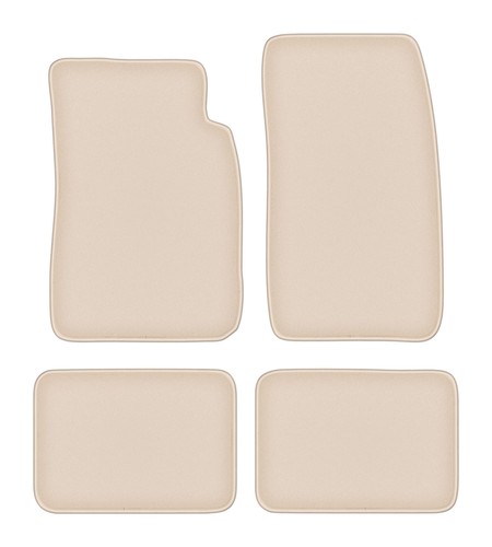 Tapis sol velours beige - de,
