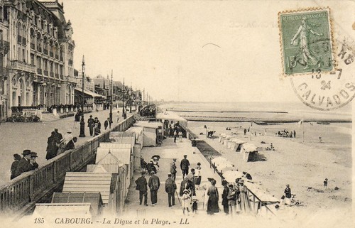 Cpa normandie calvados - normandie,