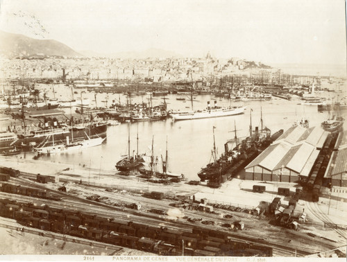Italie genova panorama - g.j., genova,