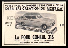 PUB / PUBLICITE AD  NOREV  La