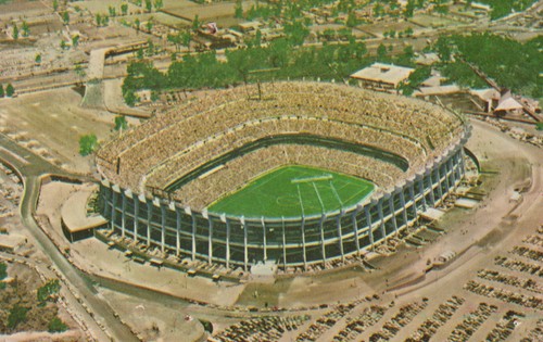 Ancienne carte postale estadio - carte,