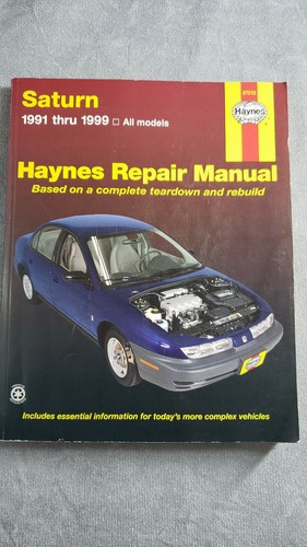 Saturn repair manual 1991 1999 - saturn,