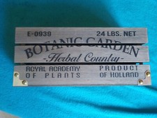 petite Jardinière en bois style vintage flower pot de fleurs 30x10x12cm neuf