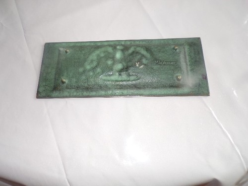 Cendrier vide poche - cendrier, bronze