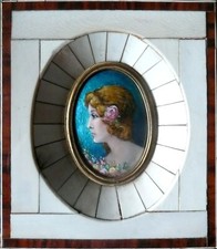 EMAUX DE LIMOGES - PORTRAIT DE