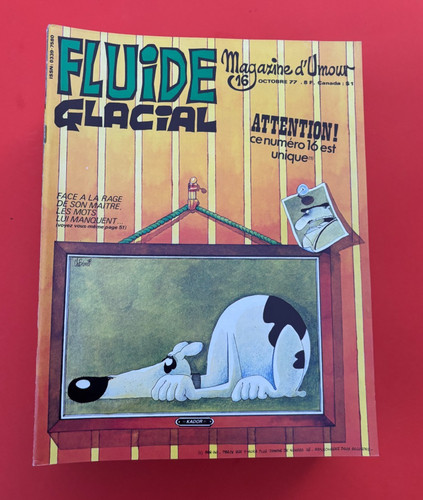 Fluide glacial oct 1977 - glacial, n°