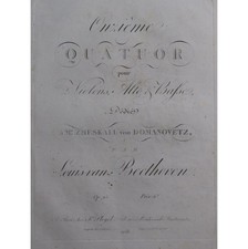 BEETHOVEN Quatuors op 95 No 11