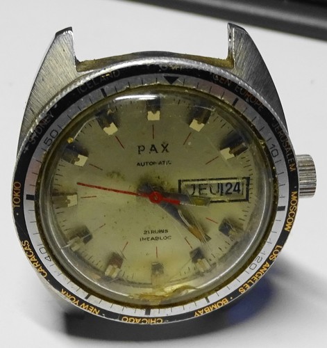 Vintage montre automatic pax - automatic,