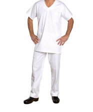 BLOUSE TUNIQUE MÉDICAL INFIRMIER MEDECIN CHIRURGIEN MARINIÈRE ATLANTIQUE T3