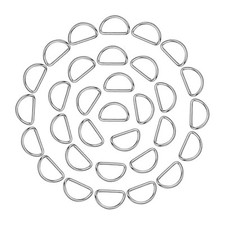 Boucles durables en métal Non soudé pour Sac à Main Sangle en Toile Sac à Mai...