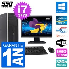 PC Tour HP Elite 8300 Ecran