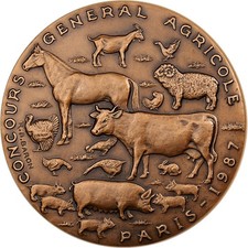 France, Médaille, Paris -