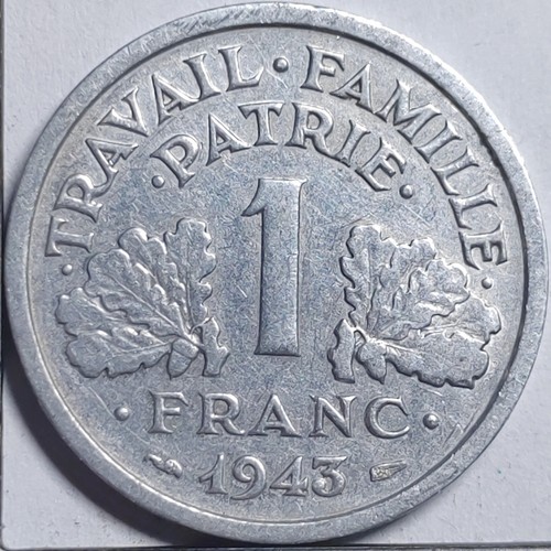 Franc bazor 1943 légère - 1,