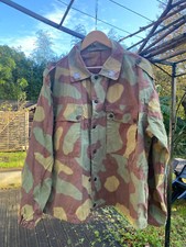 Veste camouflage vintage de parachutiste italien, motif WW2 Mimetico