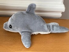 Mini Peluche Dauphin Gris