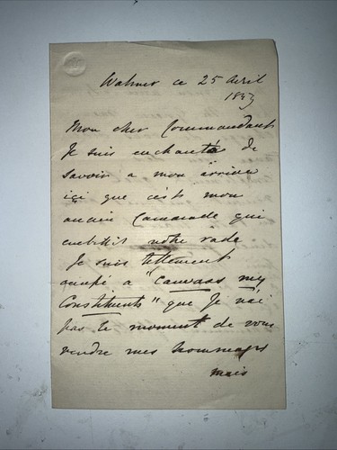 Document vintage ancien