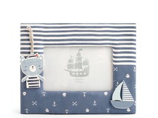 H&h Pirate Porte Photo Horizontale En Tissu Décoré, 15x10