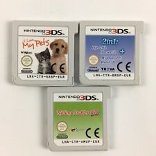 Lot 3 Jeu Sur Nintendo 3DS / I love my pets, Mon haras 3d, Ma pension d'animaux
