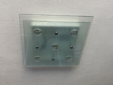 Plafonnier LED Désign en verre BADLAMPE env. 37 X 37 cm