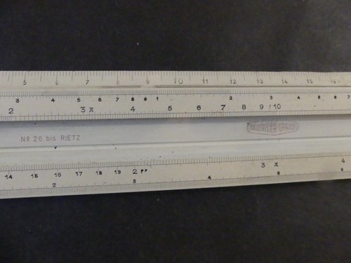 Regle calcul tavernier - a,