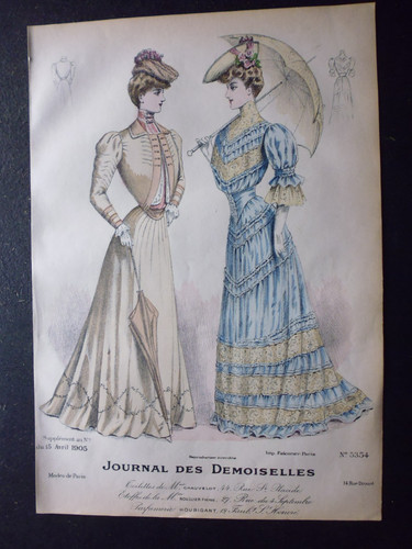 Gravures mode journal des - gravures,