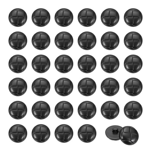 50pcs boutons style cuir - 50pcs,