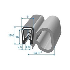Joint de porte pour Peugeot 205 4 portes