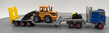 camion américain porte engin Majorette, échelle 1/87