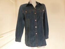 VESTE LIQUETTE " MARINA SPORT " STYLE  JEANS  TAILLE 38 / 40 TRES PROPRE