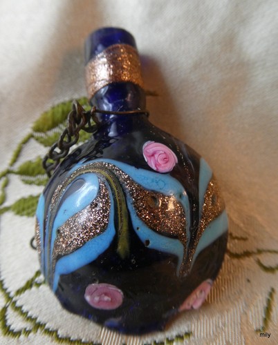Ancienne miniature flacon a - ancienne,