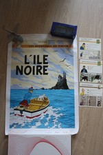 Tintin L' Île Noire voiture