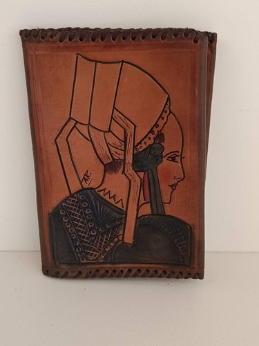 Ancien portefeuille cuir