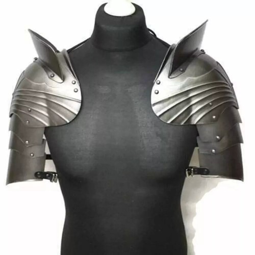 Paire armure médiévale - d'armure,