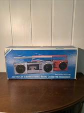 Vintage Radio Cassette Unused Af 5000 Gris 