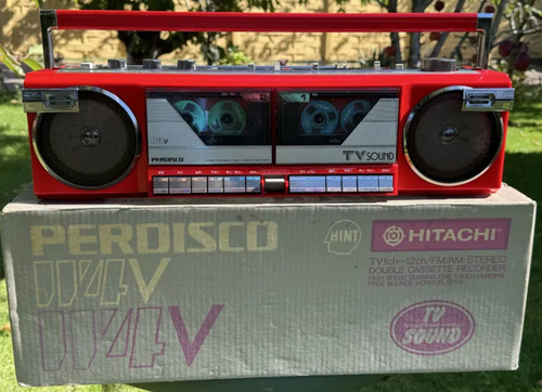Hitachi w4v rare vintage - hitachi,