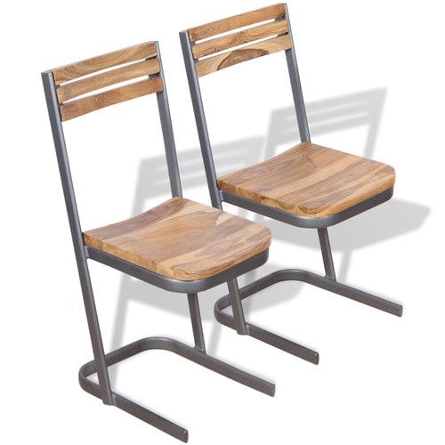 Bois teck massif - teck, chaise